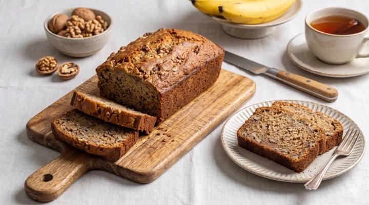 كيكة بالموز